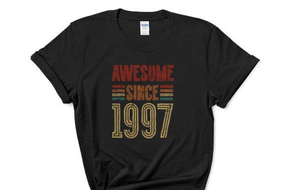 Awesome Since 1997: A Versatile Embroidery Design