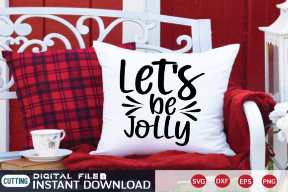 Let's Be Jolly: A Festive Graphics Solution for T-Shirt Designs