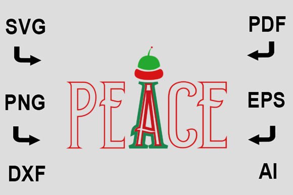 Peace SVG T-Shirt Design: A Versatile Graphic for Creative Crafts