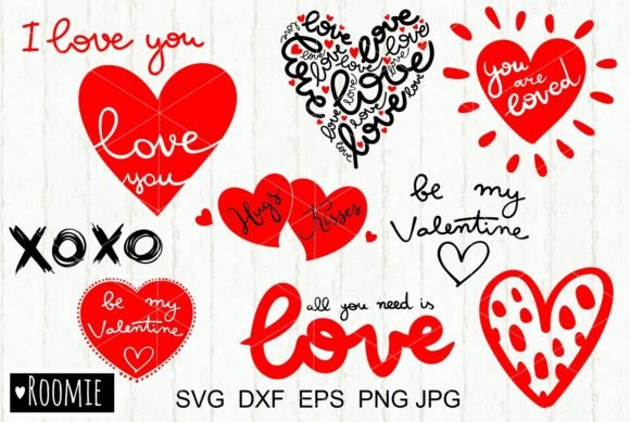 Valentines Day Heart Bundle: A Must-Have for Creative Graphics